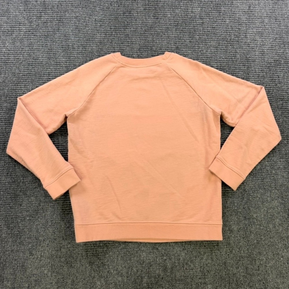 Adidas Originals Trefoil Sweatshirt Salmon Pink Crewneck Womens Medium‎ Raglan - Picture 2 of 10